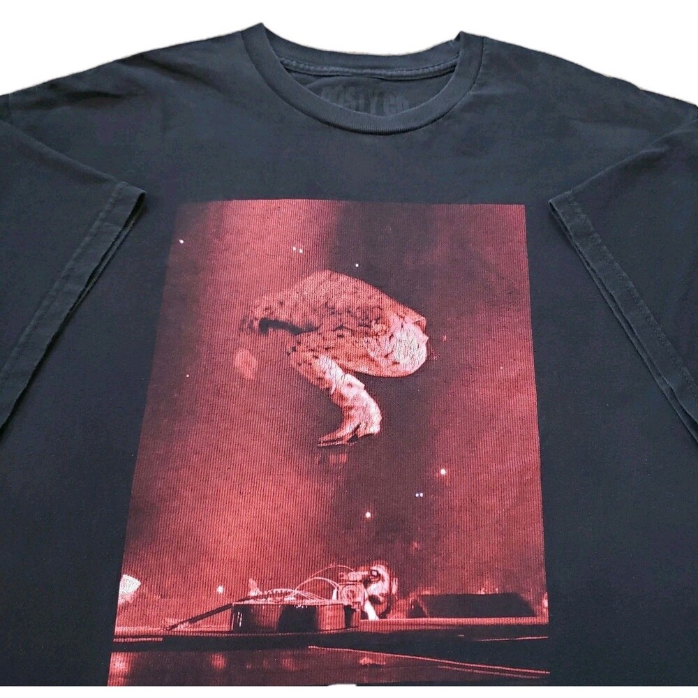 Posty Co Post Malone Concert Guitar Smash Size XL Mens Black PM Live T-Shirt